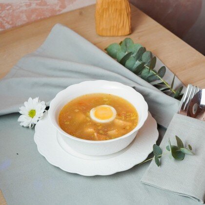 Домашний итальянски суп Пастини