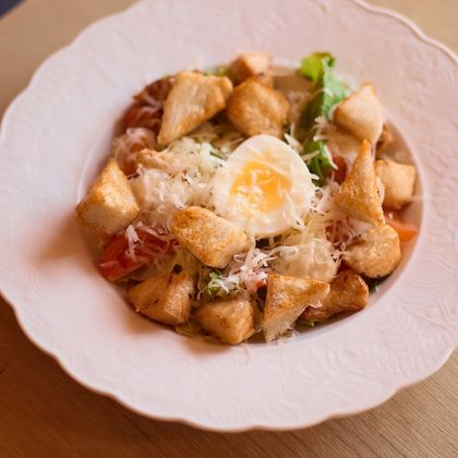 Цезарь с цыпленком