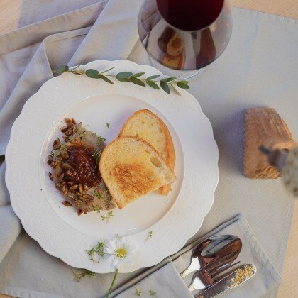 Пате с томатным джемом