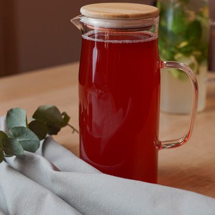 Домашний брусничный морс