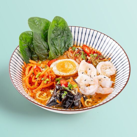 Рамен Похмельный с креветками