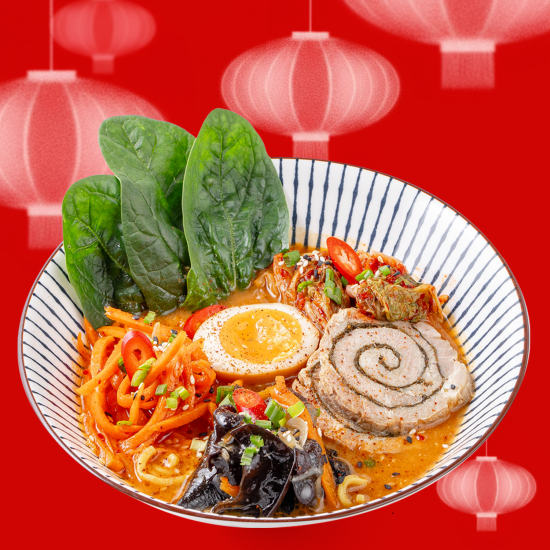 Рамен Похмельный со свининой