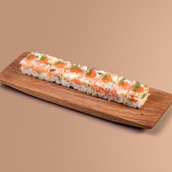 Осидзуси оливье с лососем