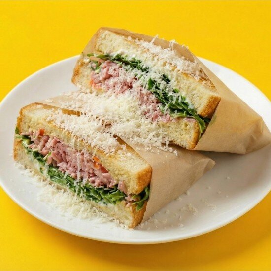 Сэндвич с мортаделлой