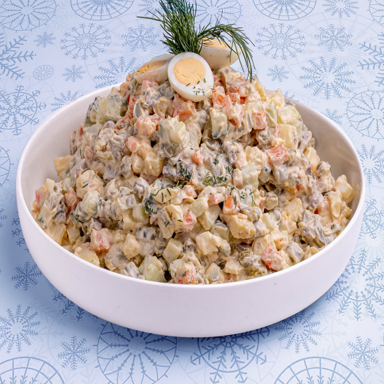 Оливье с говядиной 1 кг