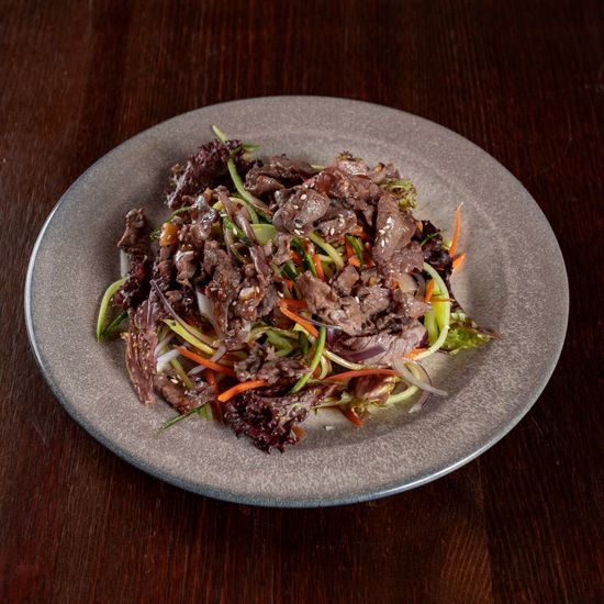 Салат с говядиной