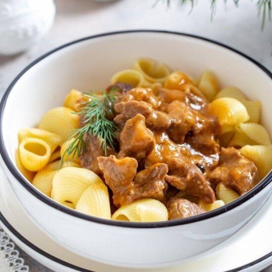 Гуляш из свинины