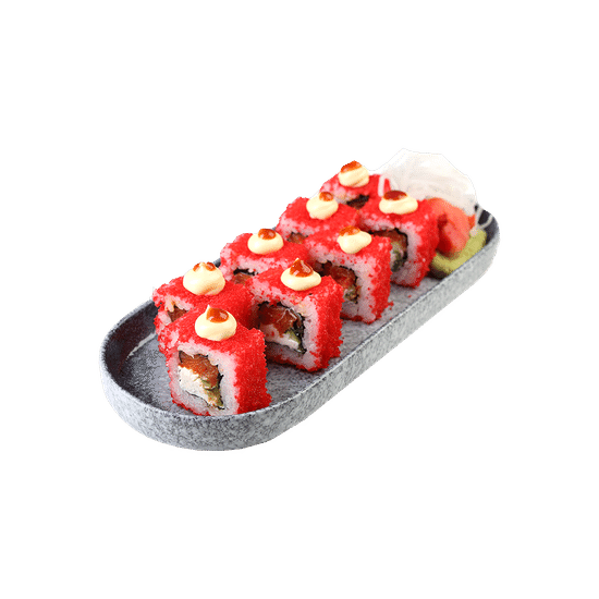 Ролл острый лосось