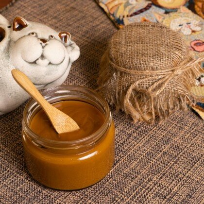 Соленая карамель с орехом