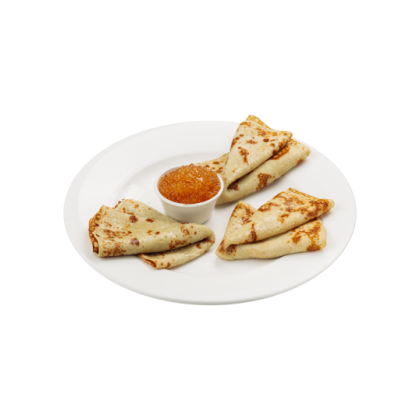 Блины с щучьей икрой П