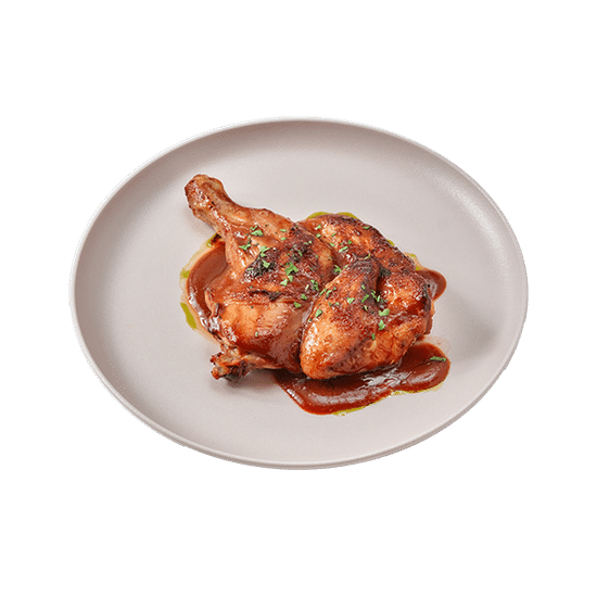 Лучшая половина цыпленка с хрустящей корочкой