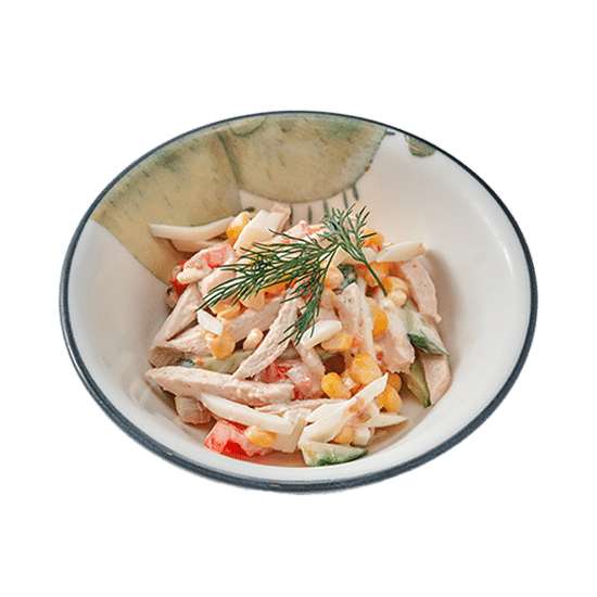 Салат с кукурузой