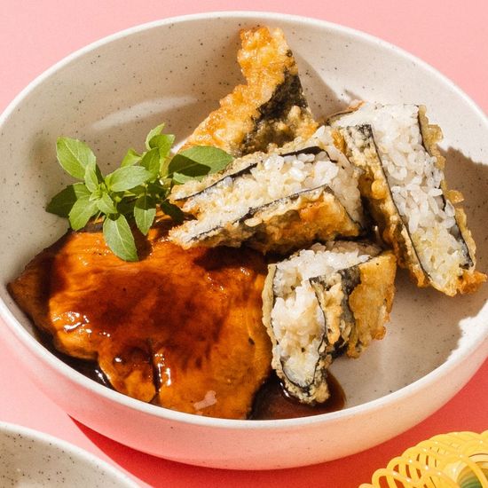 Кета в соусе терияки