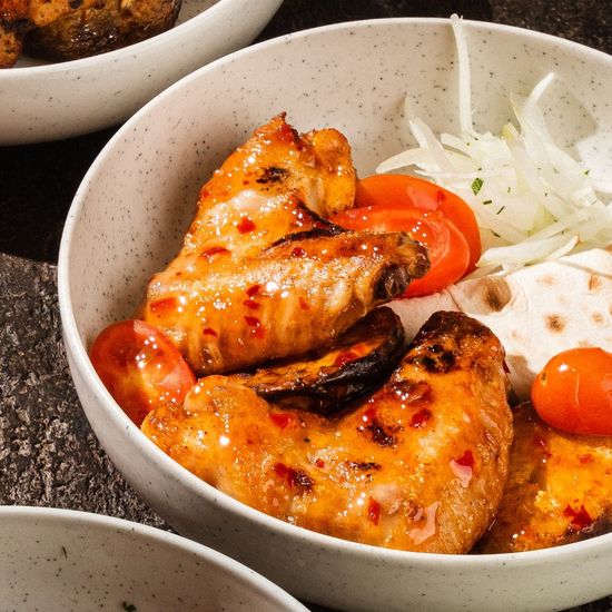 Крылья гриль в сладком чили