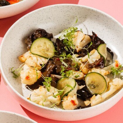 Салат с цветной капустой