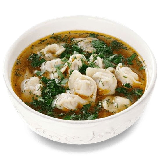 Чучвара (отварные с бульоном)
