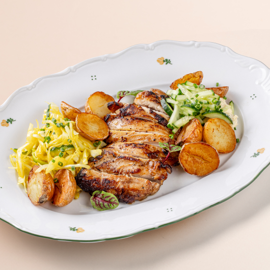 Куриное бедро с соусом Ремулад