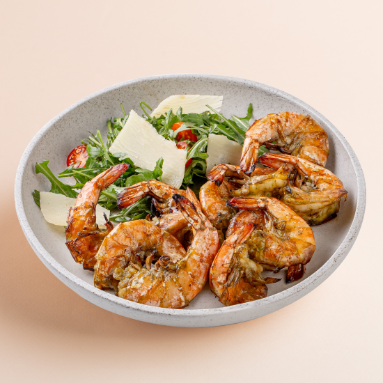 Креветки гриль