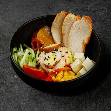 БОУЛ С КУРИЦЕЙ