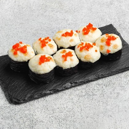 Запеченный с креветкой