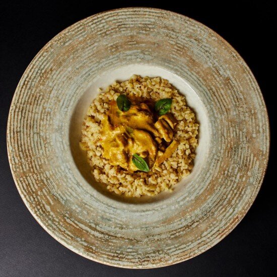 Курочка Карри с булгуром