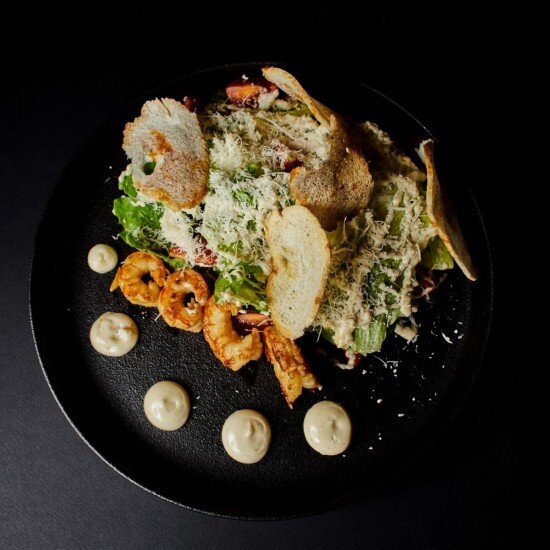 Кардини Цезарь с креветками