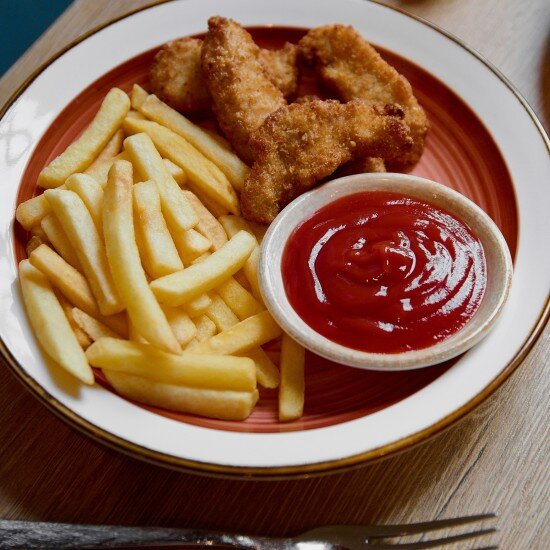 Наггетсы с кетчупом (ДЕТ)