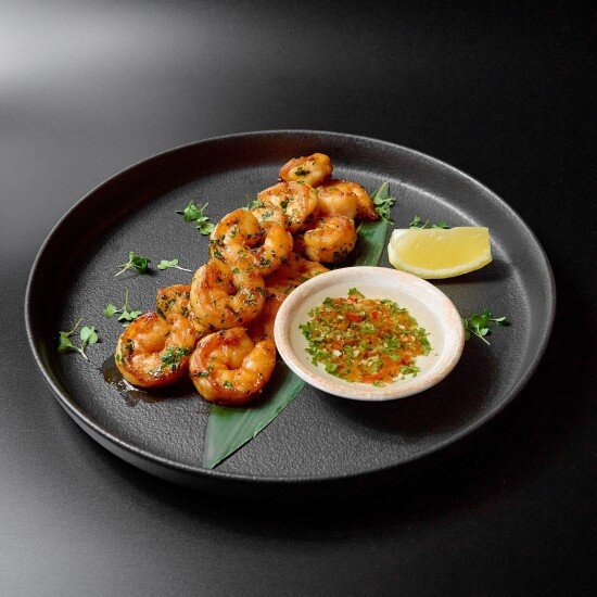 Креветки Чимичурри