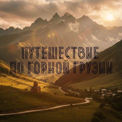 Путешествие по Горной Грузии
