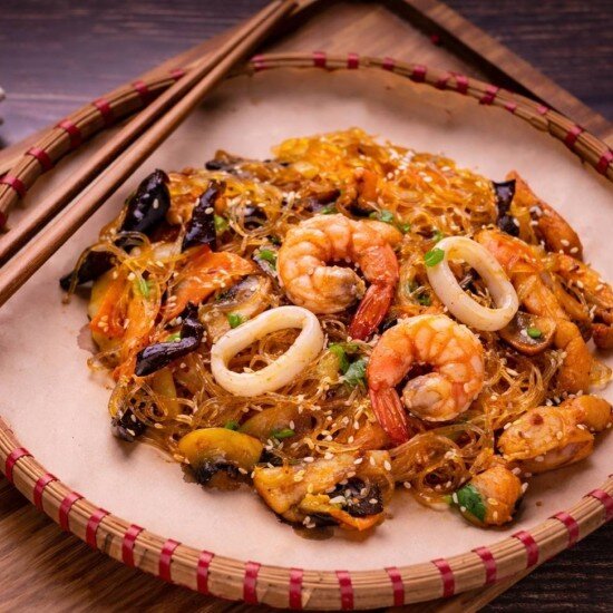 Миен Сао с морепродуктами