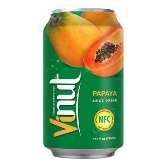 Напиток Vinut ж/б 300 мл со вкусом папайи