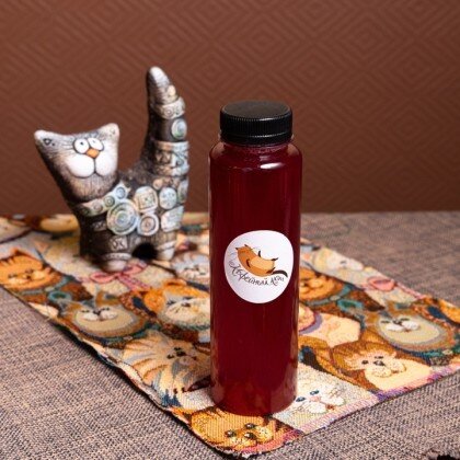 Домашний брусничный морс