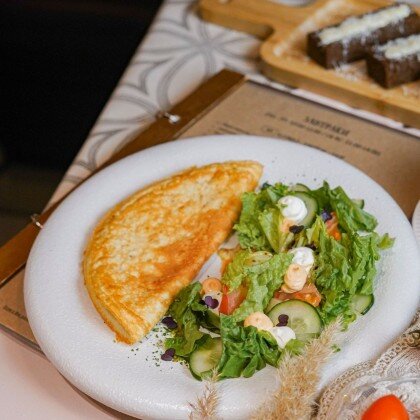 Белковый омлет