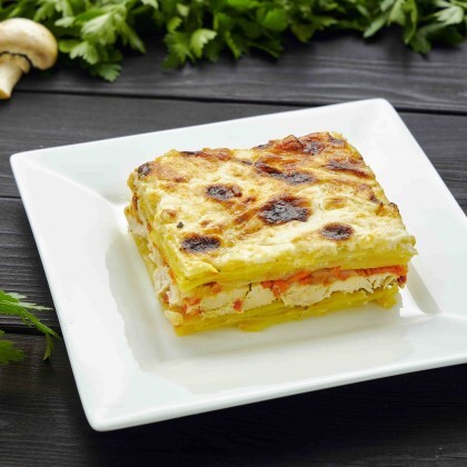 Курочка с картофелем