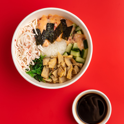 Снежный краб Боул с соусом Манго-Бэнг