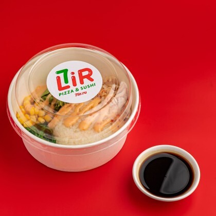 Чикен Боул с соусом Манго-Бэнг