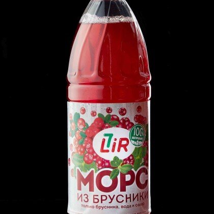 Морс из брусники 1,0