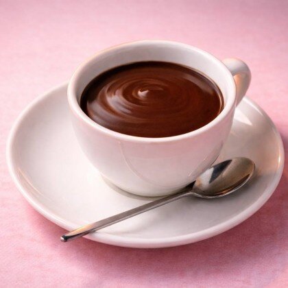 Десерт "Горячий шоколад"