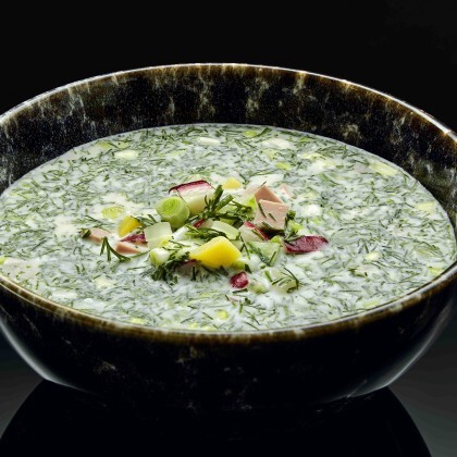 Окрошка домашняя