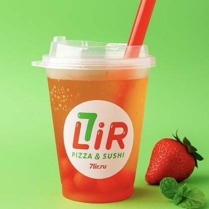 Бабл Лимонад "Клубника-мята"