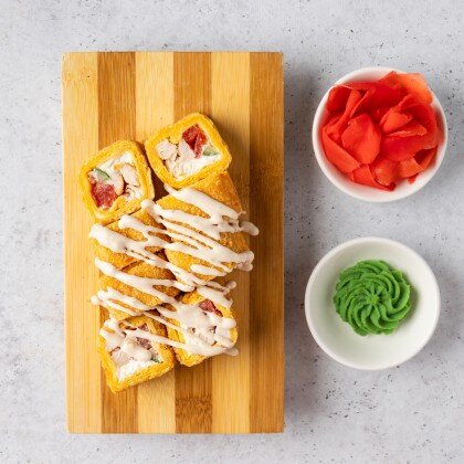 Тортильяс цезарь темпура