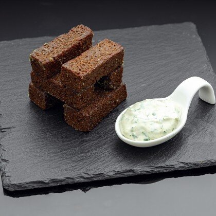 Гренки чесночные