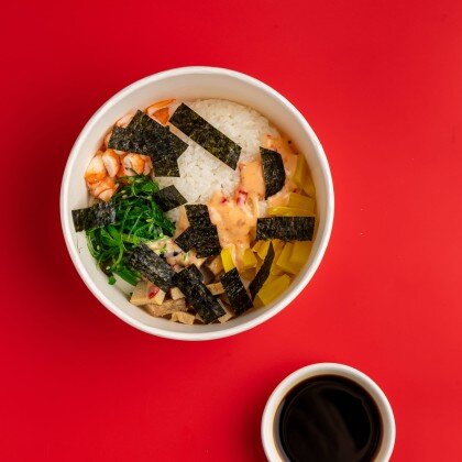 Эби Дайкон Боул с соусом Манго-Бэнг