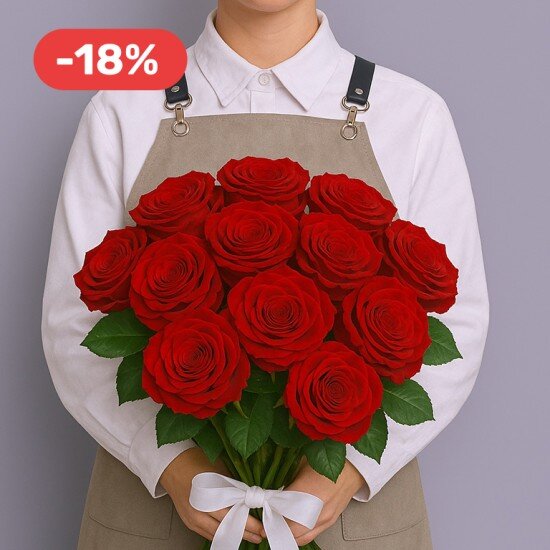 Букет из 15 роз