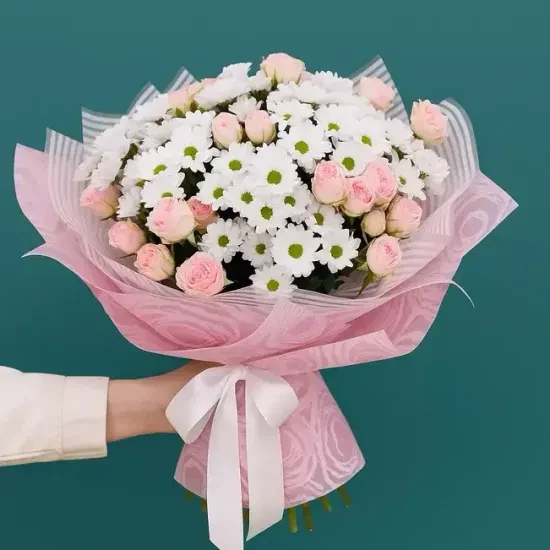 Букет цветов XL нежный