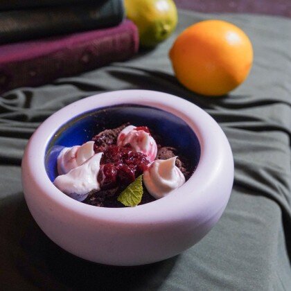 Брауни с пьяной вишней