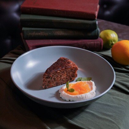 Морковный пирог с апельсинами