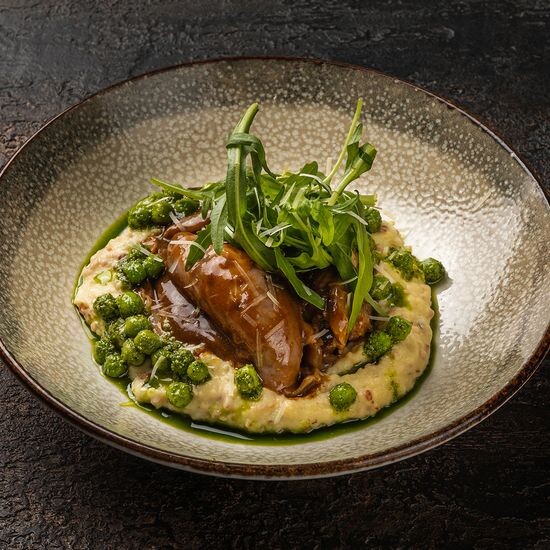 Рулька свиная с картофелем