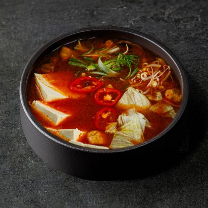 СУП ПО-СЕУЛЬСКИ С МОРЕПРОДУКТАМИ