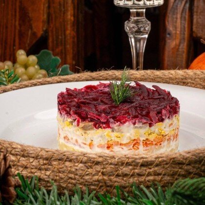 САЛАТ СЕЛЬДЬ ПОД ШУБОЙ 1000 ГР